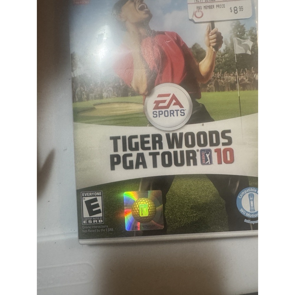 EA Sports Tiger Woods PGA Tour Golf‎ 10 (Nintendo Wii, 2009) With Manual